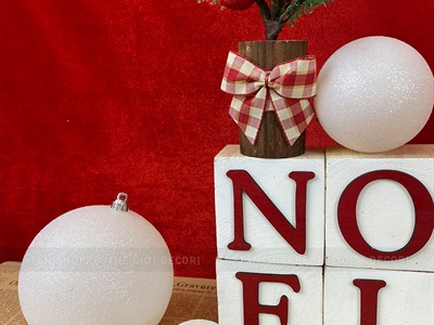 Trái châu Noel xà cừ Trắng kim tuyến lấp lánh nhiều cỡ [Từ 4 - 12cm - Hàng chuẩn] TRAICHAU-44